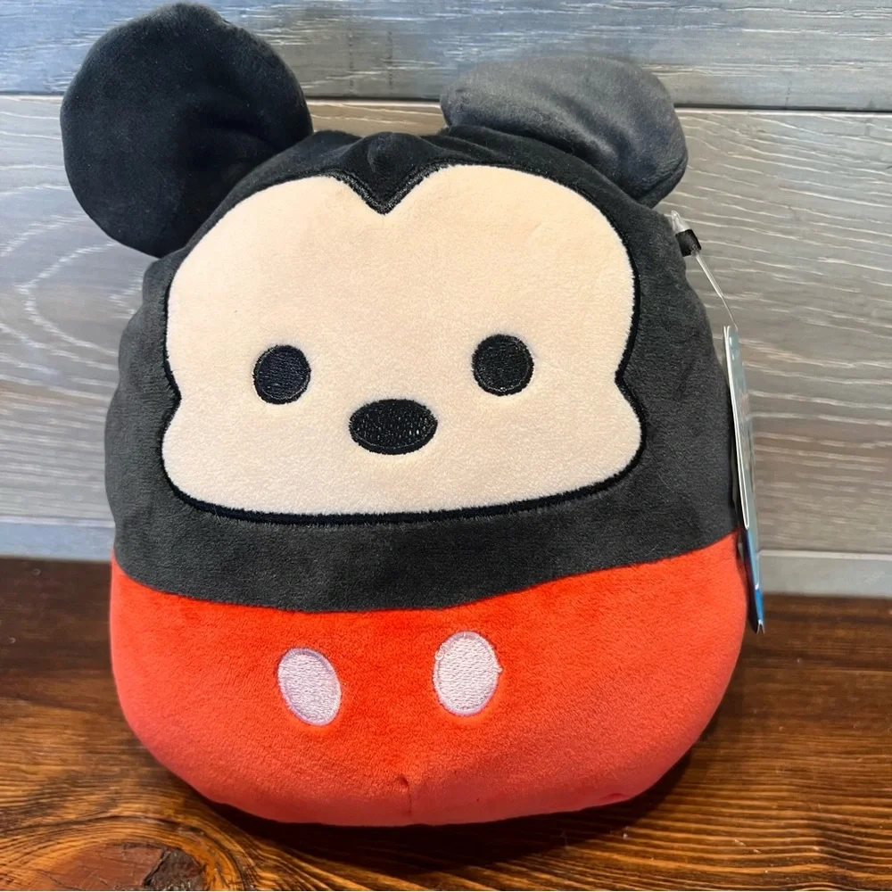 Squishmallow Disney Mickey and Minnie Set 8” Kellytoy Plush NWT‎